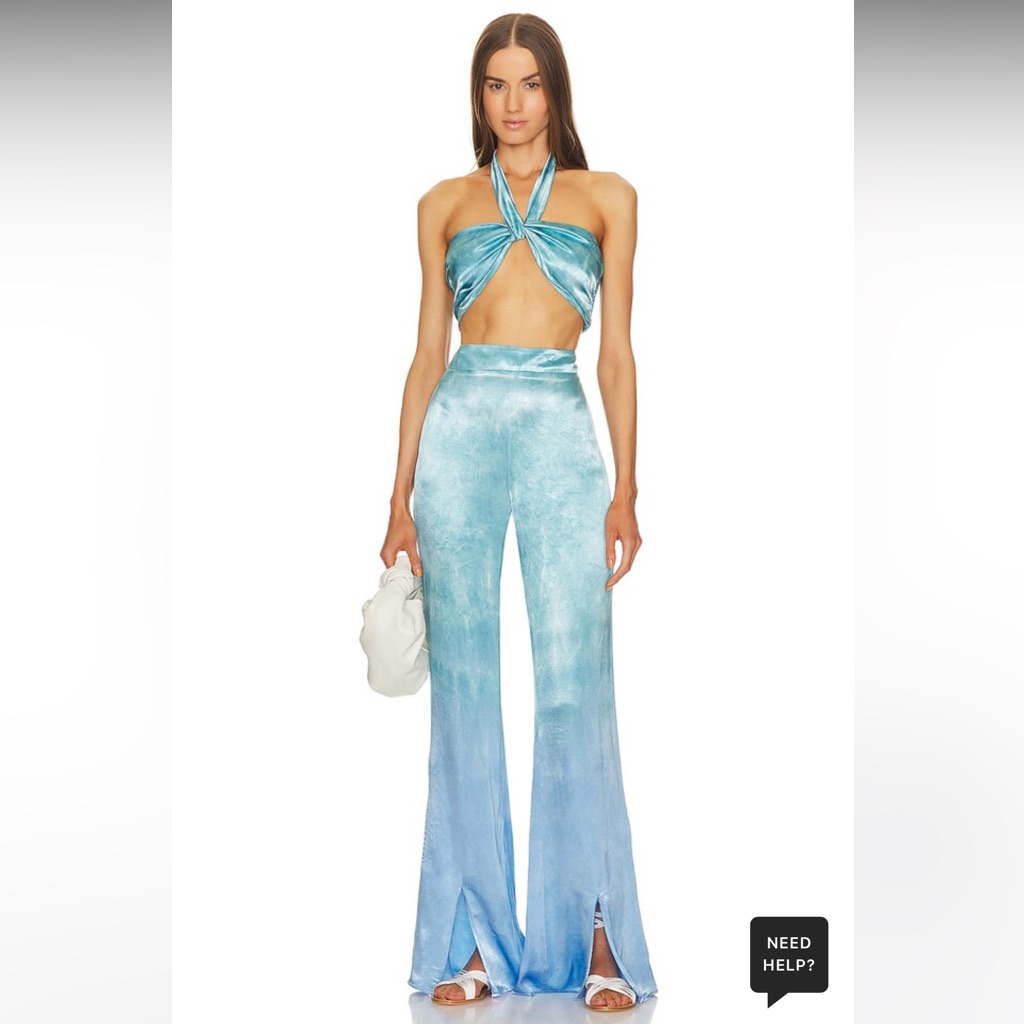 Blue Ombre Coord Set